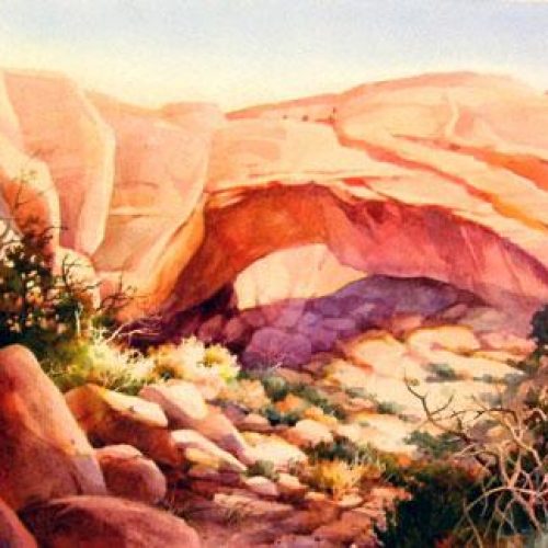 Johnson's Arch - Snow Canyon -