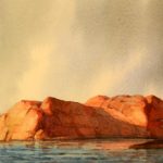 Lake Powell Skies - Original painting of Lake Powell