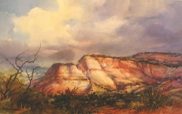 Clouds Over the Mexican Hat