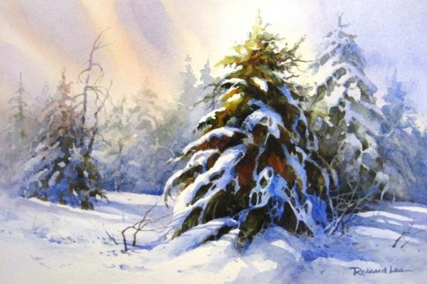Snowy Trees