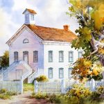 Pine Valley Chapel Morning - Giclee Print - Giclee pring from original painting of Pine Valley Chapel