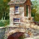 Ambleside Bridge House - Watercolor Painting of Ambleside England