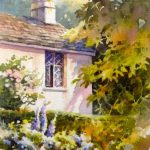 Grasmere Cottage - Painting of Dove Cottage in Grasmere England