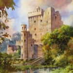 Kissed by the Blarney - Watercolor painting of Blarney Castle in Ireland