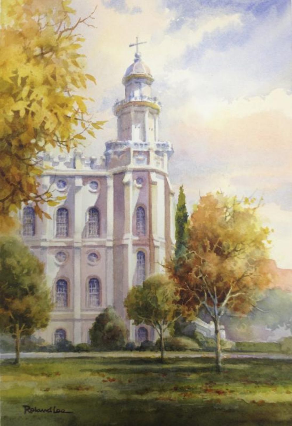 This Holy Place - Painting of the St. George LDS Temple