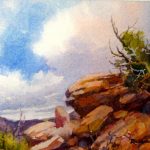 Rocky View - Painting of southern Utah Landscape