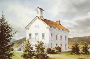 Historic St. George Art Cards - Note Cards with Paintings of Mormon Pioneer Buildings