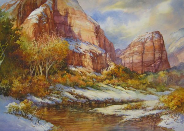 Early Snow in Zion