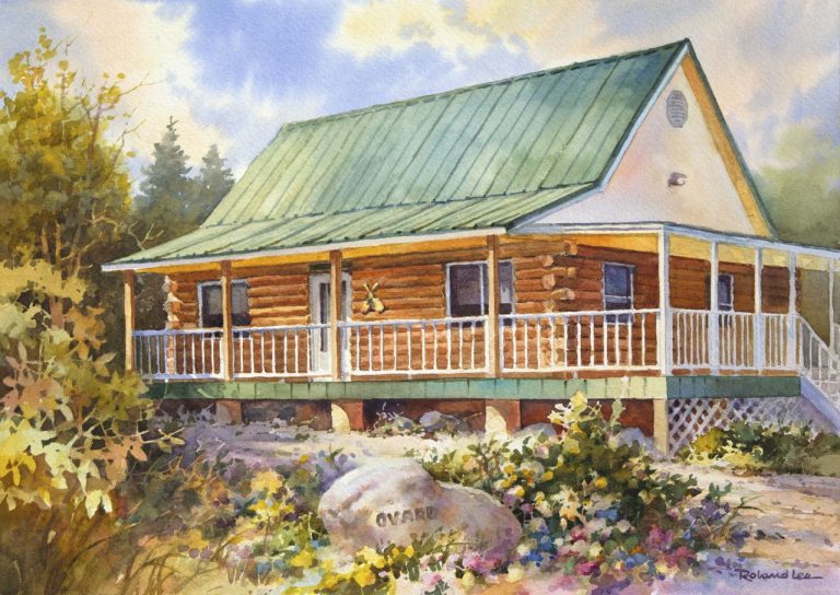 Ovard's Cabin Pine Valley - Roland Lee