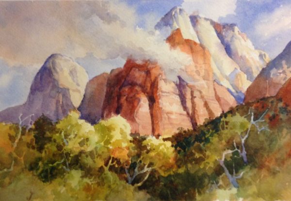 Drifting Clouds – Plein Air