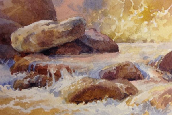 Run, River, Run – Plein Air