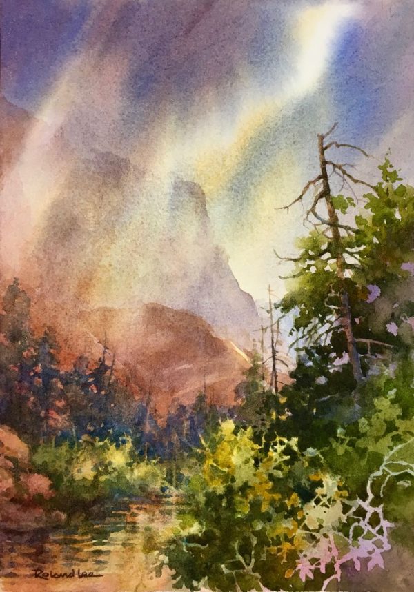Kolob Canyon Rainfall