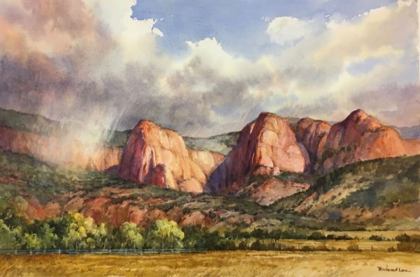 Rain on Kolob Fingers