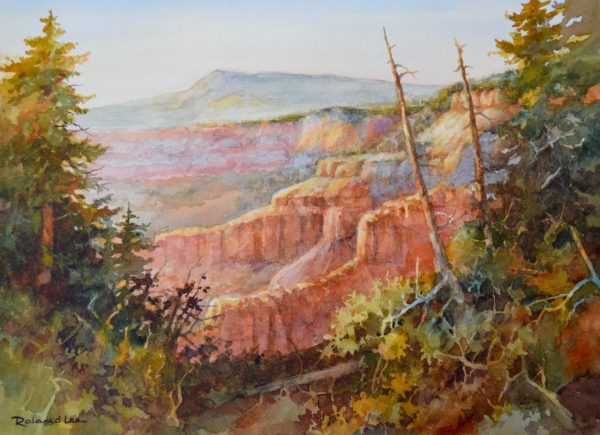 Point Supreme Sunset – Plein Air Cedar Breaks