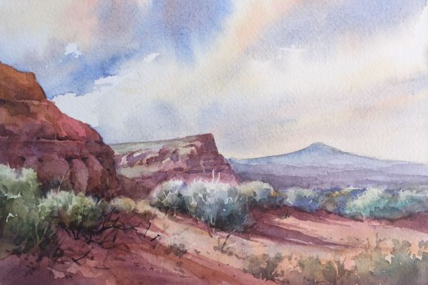 Snow Canyon Sage – Plein Air
