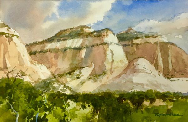 From Mt. Carmel – Plein Air Maynard Dixon