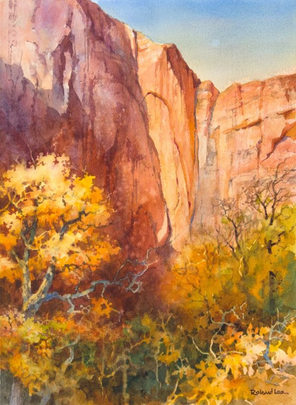Golden Glow at Sinawava – Zion