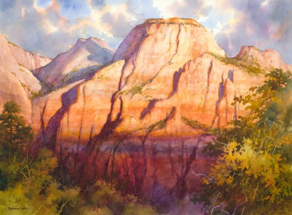 Sentinel Shadows 22 x 30