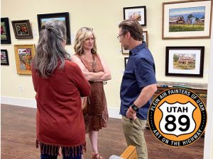 Plein Air Artists of Utah Highway 89 Show Gets Underway