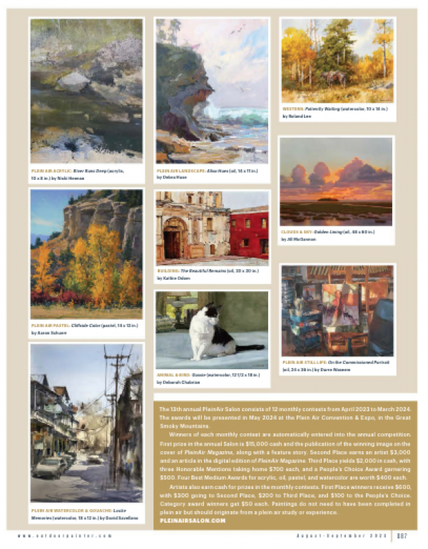 Plein Air Magazine Salon Winners – Roland Lee