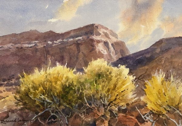 Golden Glow – Capitol Reef Plein Air