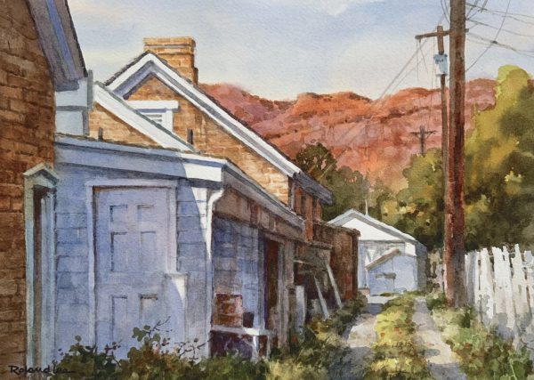 Behind Green Gate Village 10 x 14
