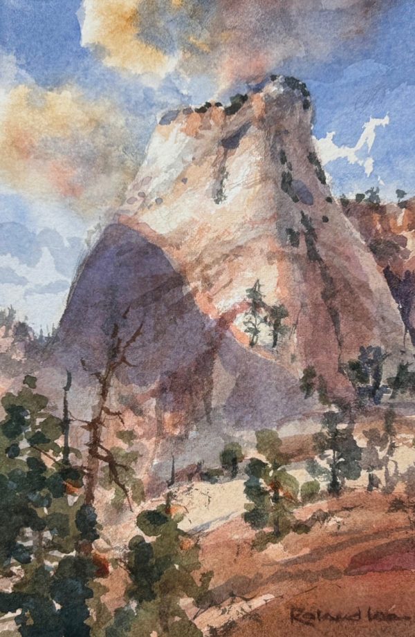 End of Day (Plein Air) 6 x 9