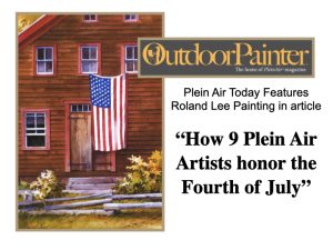 Painting Featured in “Plein Air Today”