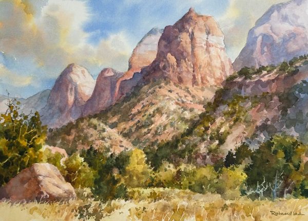 Mt. Spry Morning 10 x 14