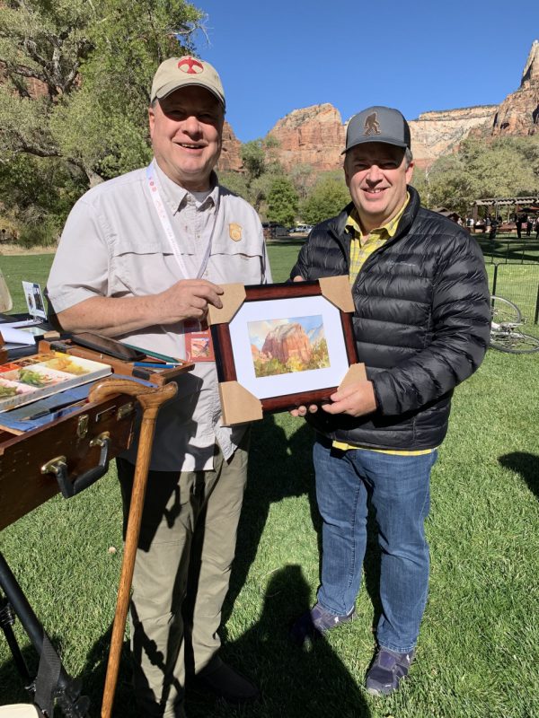 Angels Landing Zion Plein Air 6 x 9 (Copy)