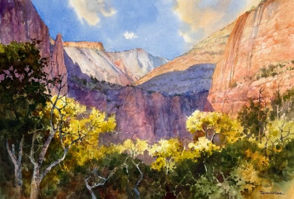 Autumn Chorus – Zion National Park – 14 x 20