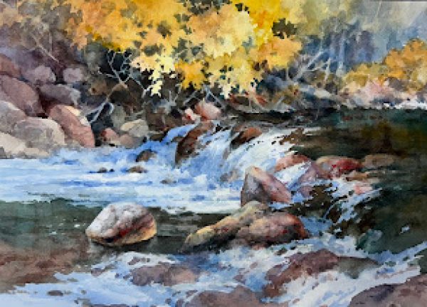 The River Rumbles 10 x 14