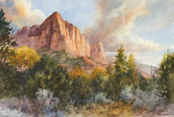 Watching Over the Virgin 14 x 20