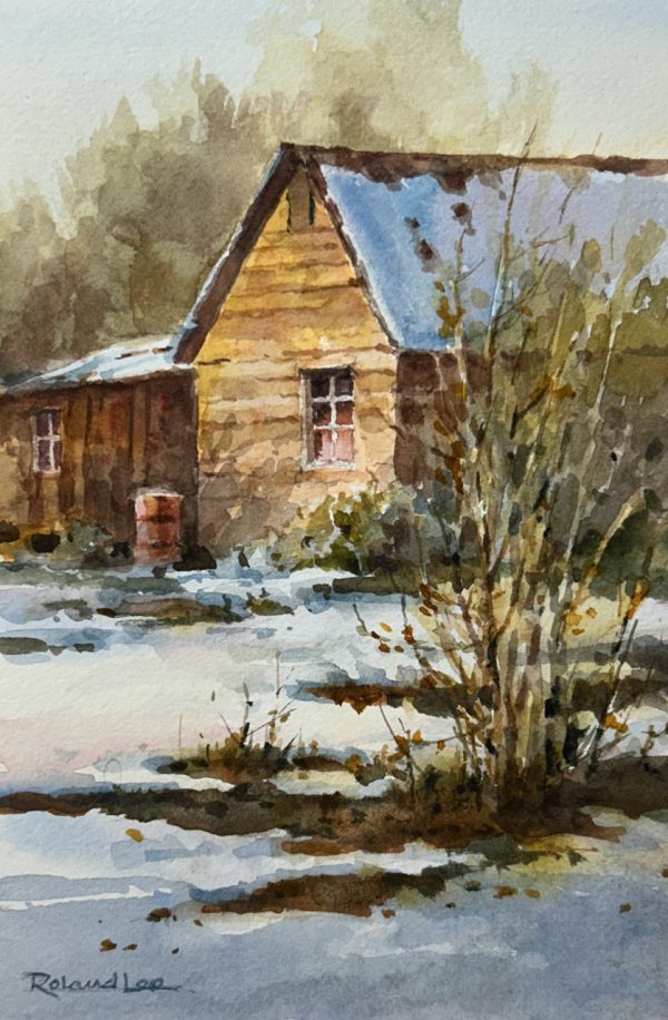 Winter Snowmelt 9 x 6