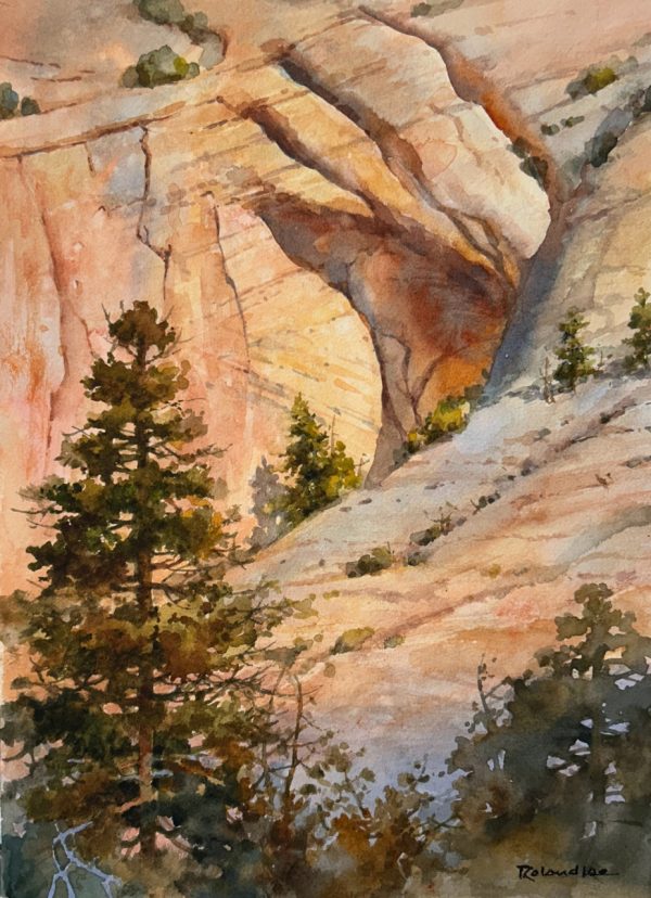 Alcove in the Cross Beds 14 x 10
