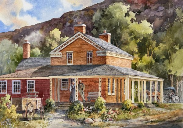 The Hill-Williams Pioneer Home 21 x 15