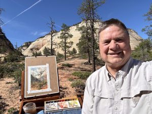 Plein Air Painting in Beautiful Zion