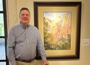My Painting in the Springville Art Museum’s Spring Salon