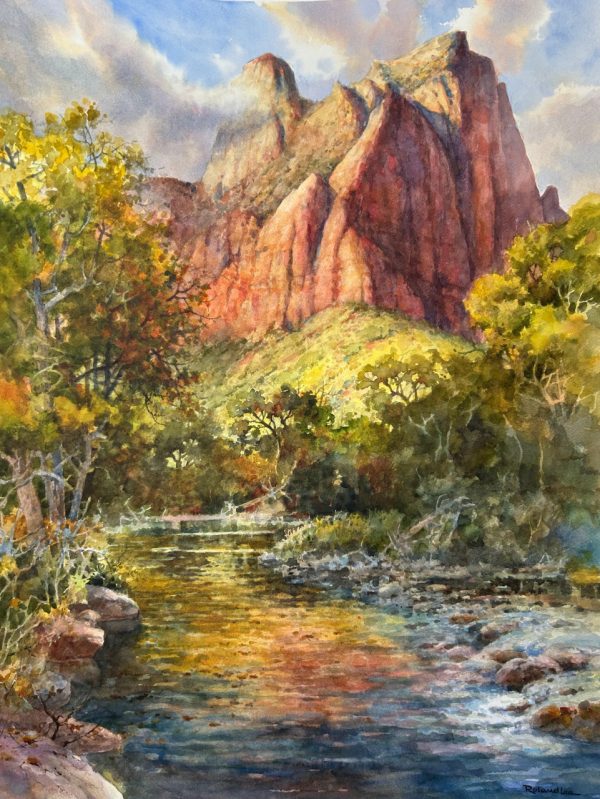 Cloud Dance Over Zion 30 x 22