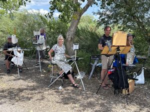 Painting Plein Air with New Artist Friends
