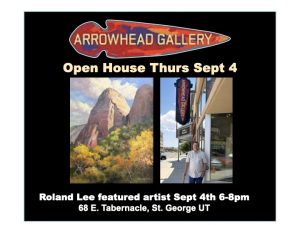 Open House and Book Signing Sept 4