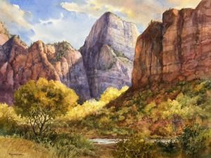 New Zion Painting “Zion’s Autumn Palette”