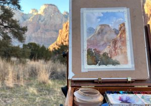 Plein Air Painting in February?