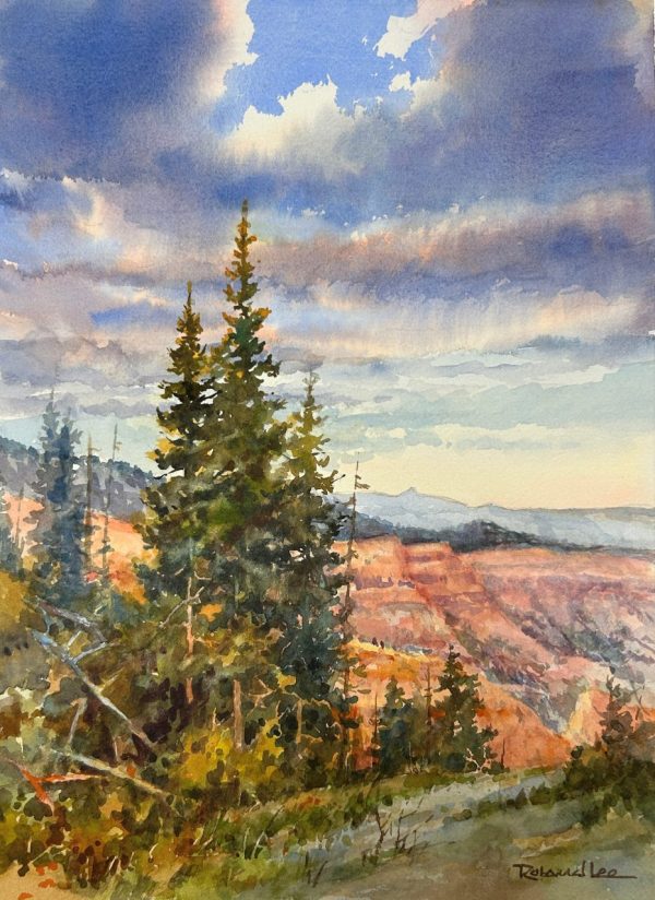 ジェイ ロイアル 油彩画 ニューディレクション 10号 Zion National Park – Roland Lee